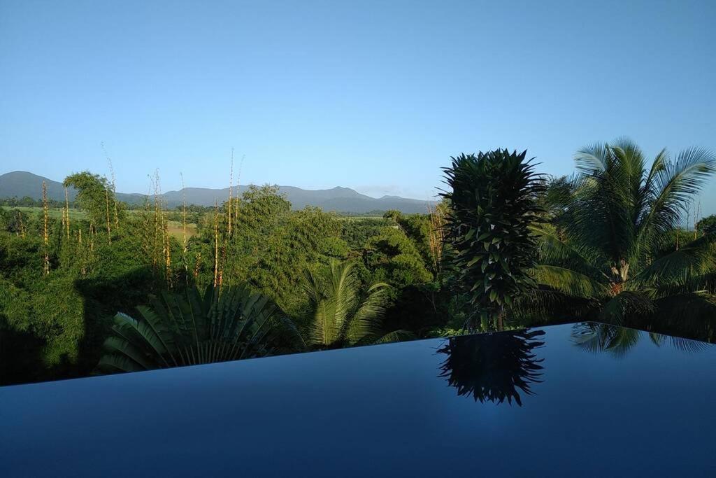 Villa Kumquat Avec Piscine Et Vue Sur Les Montagnes Petit-Bourg Ngoại thất bức ảnh